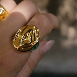 MUSE WIDE RING GOLD