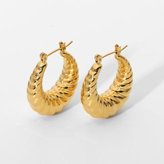 CARMEN HOOP EARRINGS GOLD