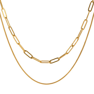 dot-double-chain-halskette-gold