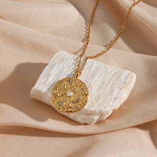 EDNA PENDANT NECKLACE GOLD