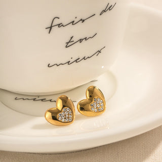 FIONA DIAMOND EARRINGS GOLD