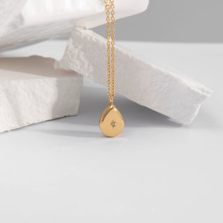 HANNAH DIAMOND NECKLACE GOLD