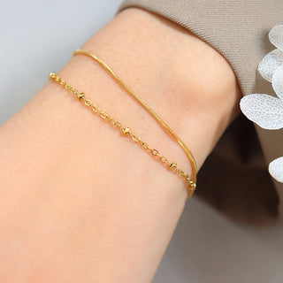 LULU CHAIN ARMBAND GOLD