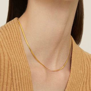 MEILIS YOUTH CHAIN ​​NECKLACE GOLD 2MM