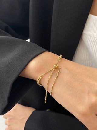 NAOMI CHAIN ARMBAND GOLD