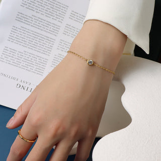 THE ONE DIAMOND ARMBAND GOLD