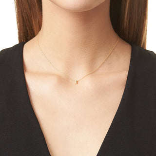 TINA DIAMOND NECKLACE GOLD