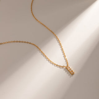 TINA DIAMOND NECKLACE GOLD