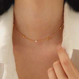 BASIC BALL NECKLACE GOLD