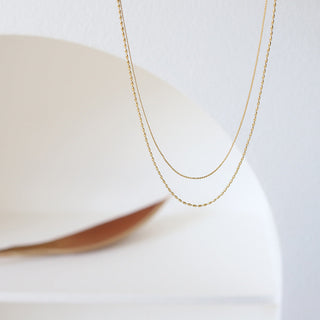 BASIC LAYER NECKLACE GOLD