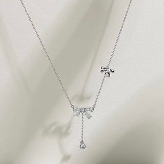 BOWKNOT NECKLACE S925 SILVER