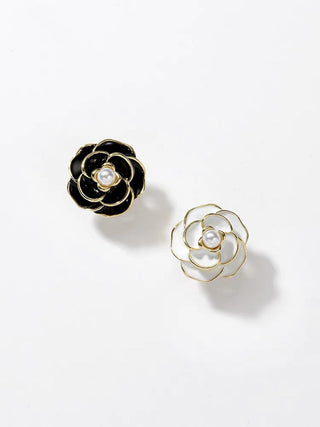 ELEGANT CAMELLIA EARRINGS